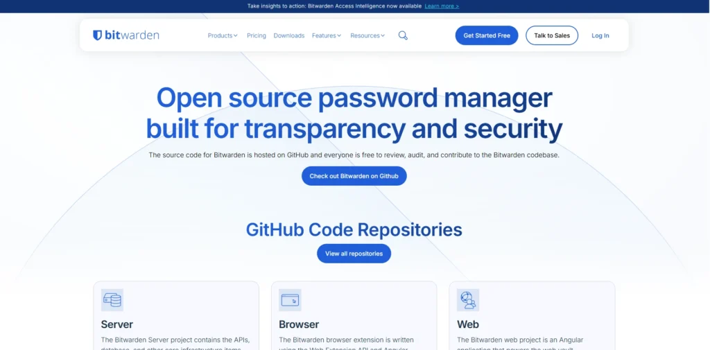 Password Manager-Bitwarden Would Be The Best Free and Open-Source.