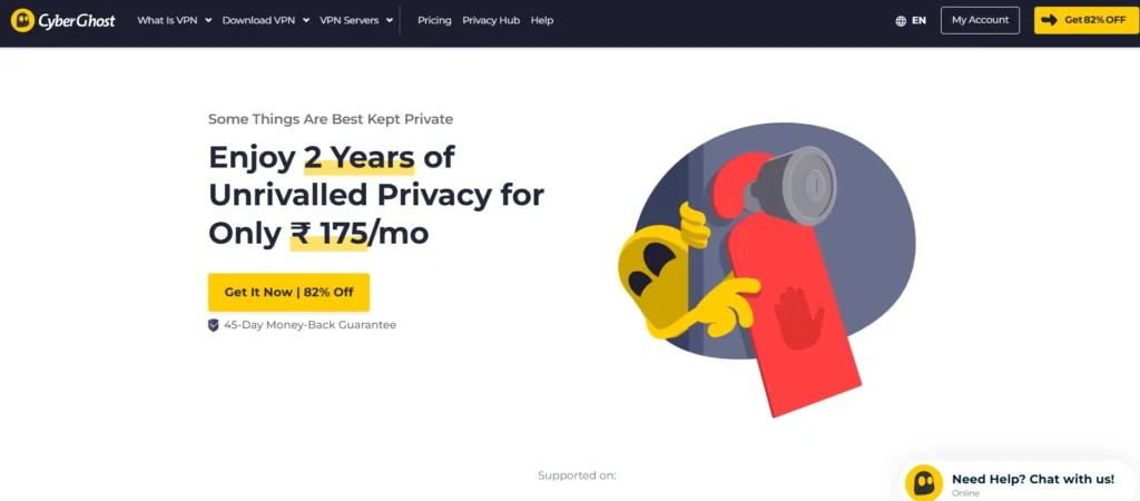 VPN for the USA - CyberGhost