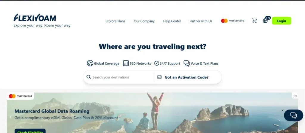 eSIM Provider-Flexiroam