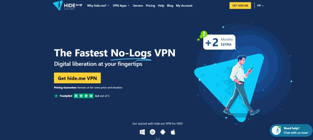 VPN for the USA - Hide.me