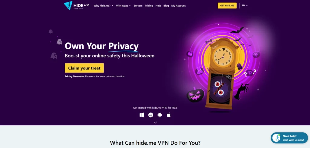 Hide.me-VPN for Linux