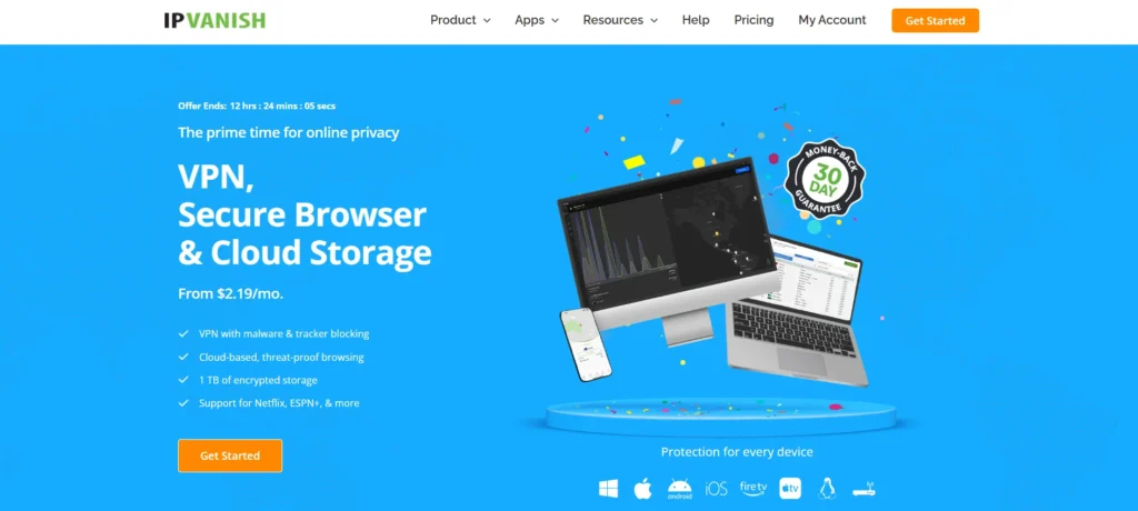 VPN for the USA - IPVanish