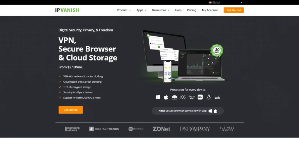 IPVanish-Free VPN for Disney+