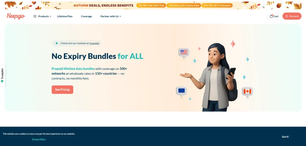 Keepgo-eSIM Providers
