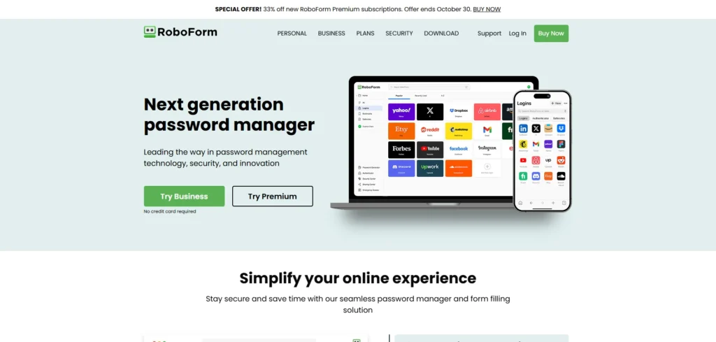 RoboForm-Password Managers