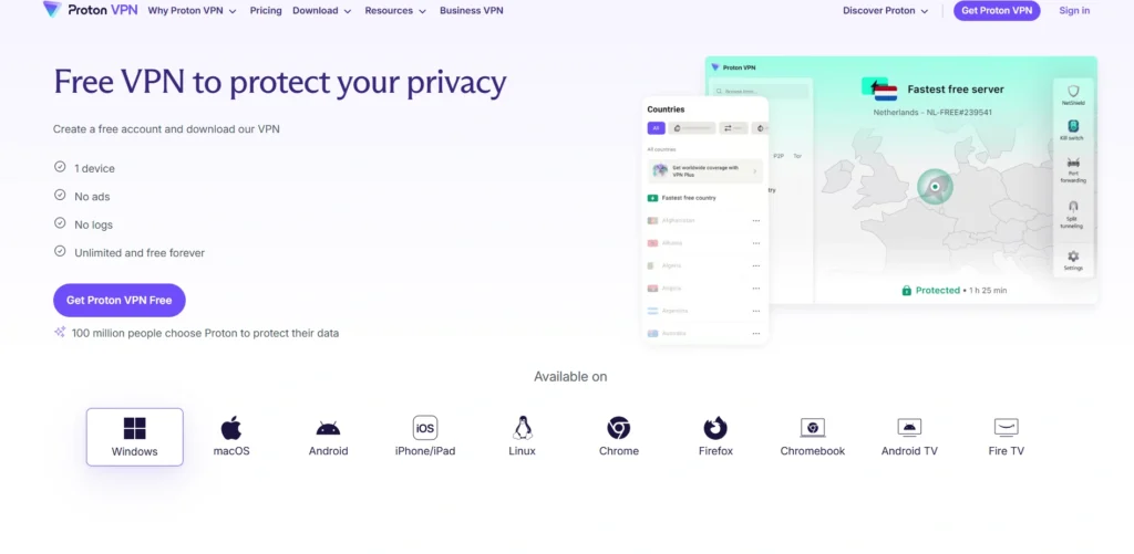 Free VPN for Disney-Proton‌ VP‍N