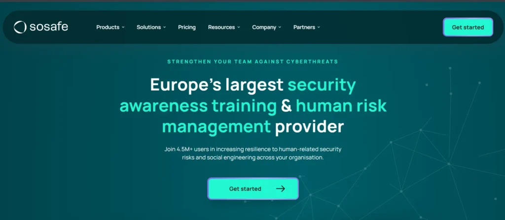 SoSafe - Security Awareness Training Software