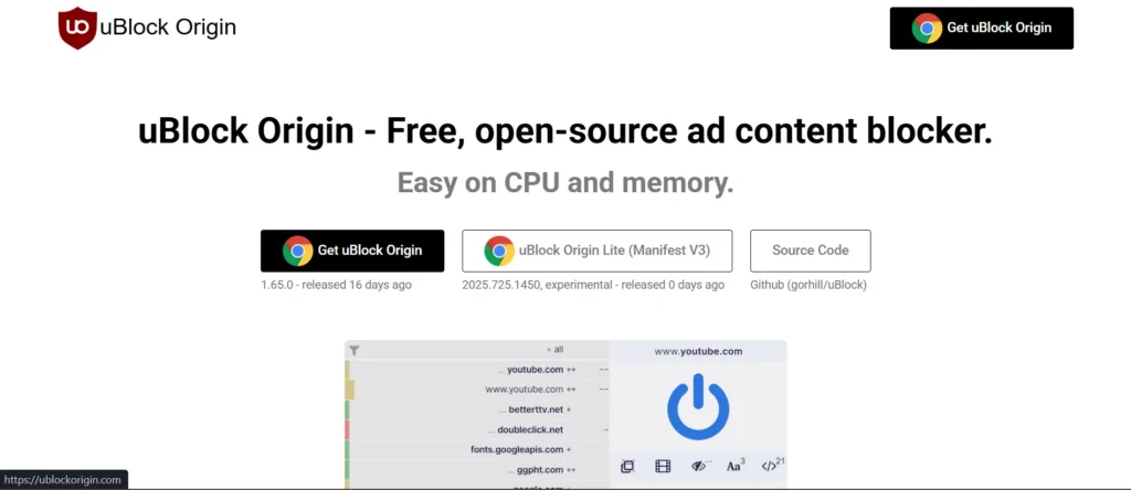 uBlock Origin-Ad Blockers