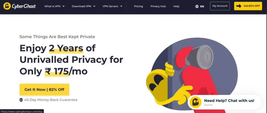 VPN for Chrome - CyberGhost