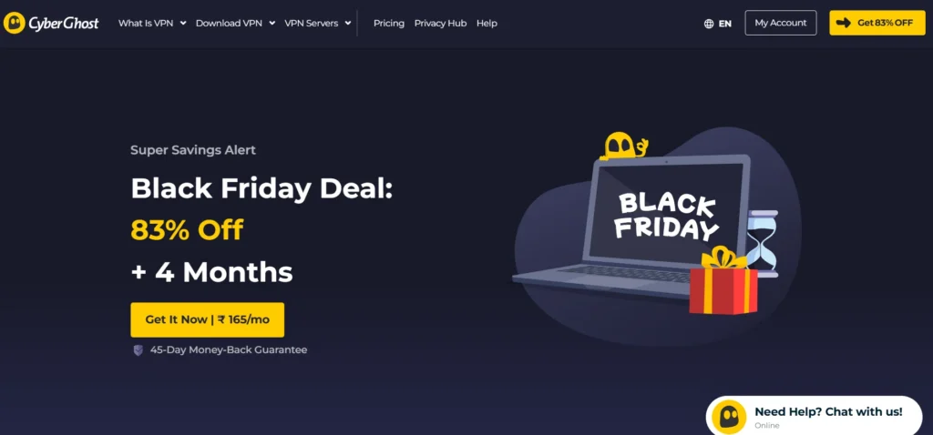 Discord VPN - CyberGhost