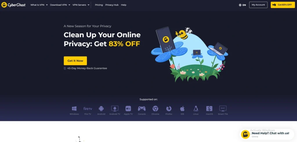 VPN for iOS-Cybe‍rGhost