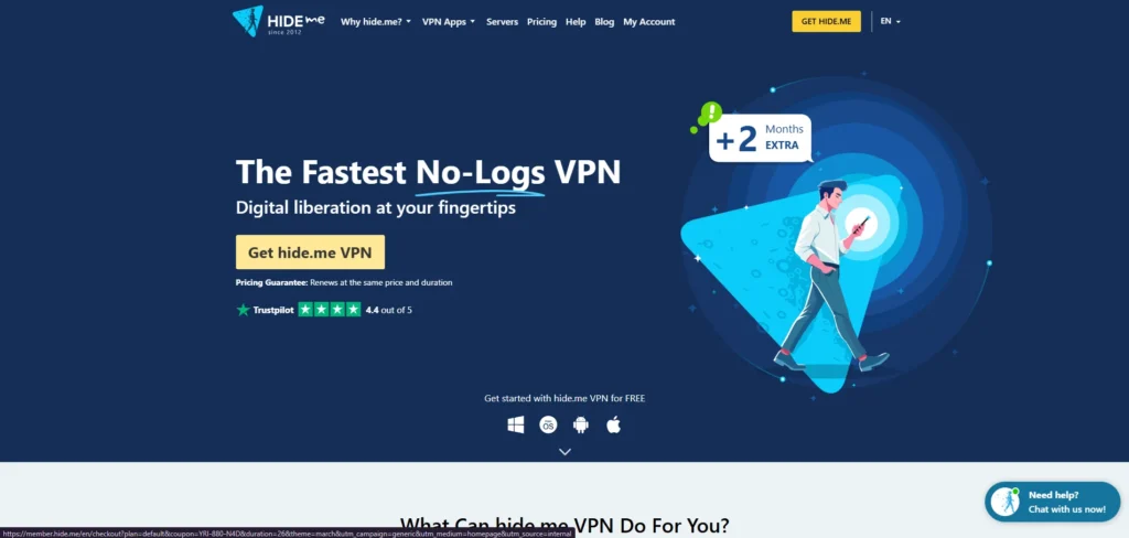 Hide.me-VPN for macOS