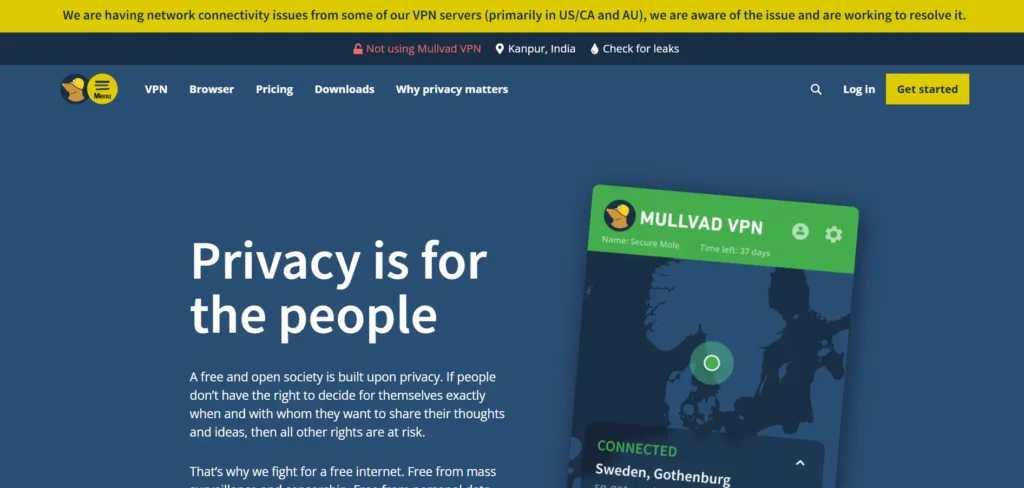 Mullvad- VPN For Gaming