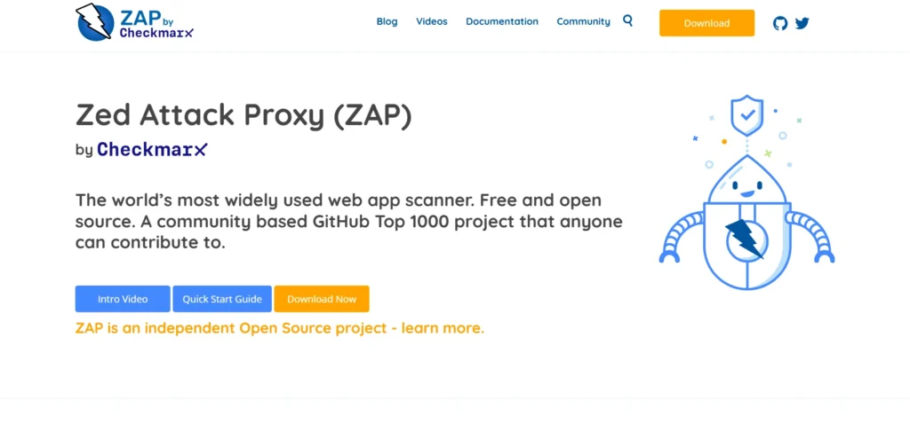 Website Vulnerability Scanner - OWASP ZAP