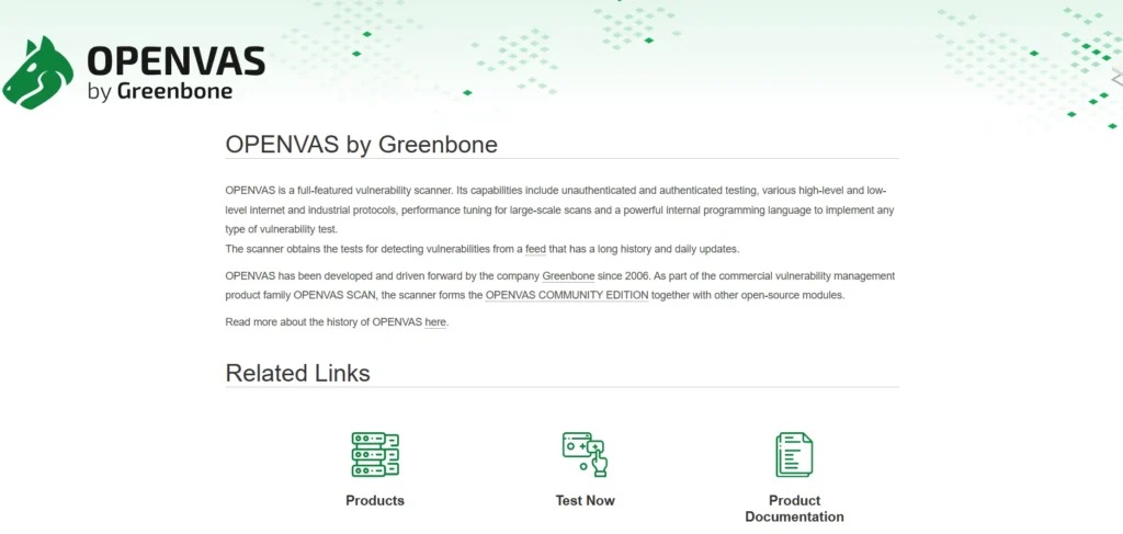 Website Vulnerability Scanner - OpenVAS