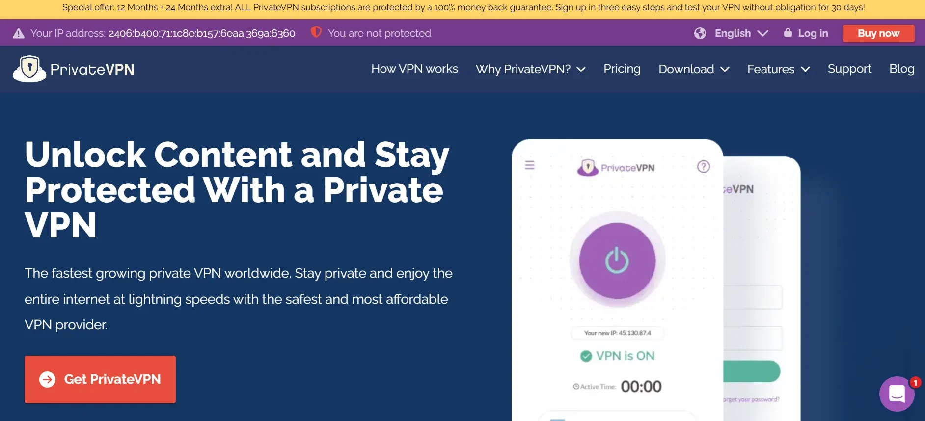 PrivateVPN - VPN for Apple TV 