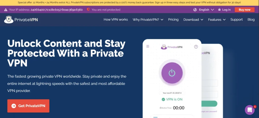 PrivateVPN - VPN for Gaming