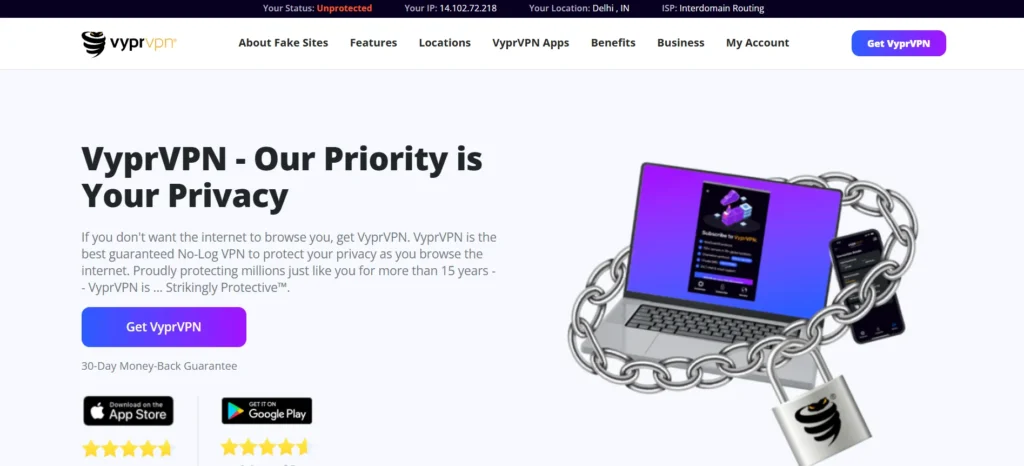 VPN for chromebook - VyprVPN