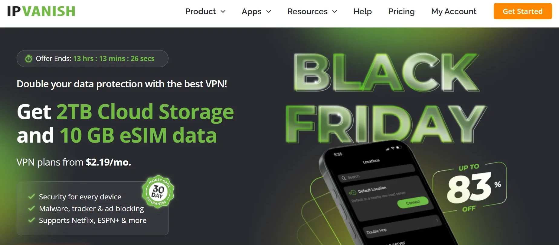 IPVanish - Hola VPN Alternative