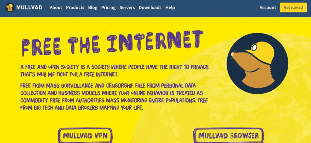 Mullvad VPN - Hola VPN Alternative