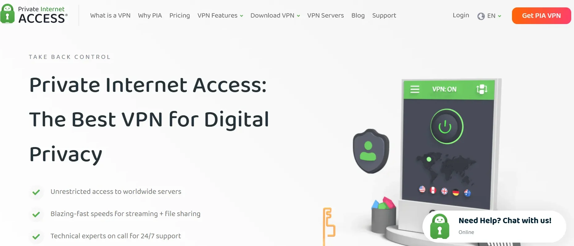 Private Internet Access - Hola VPN Alternative