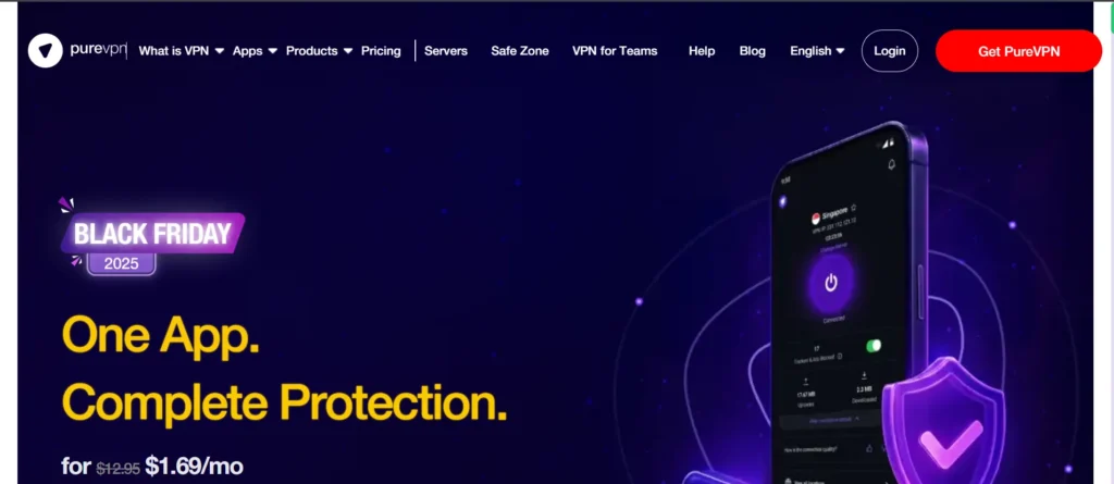 VPN for Netflix - PureVPN