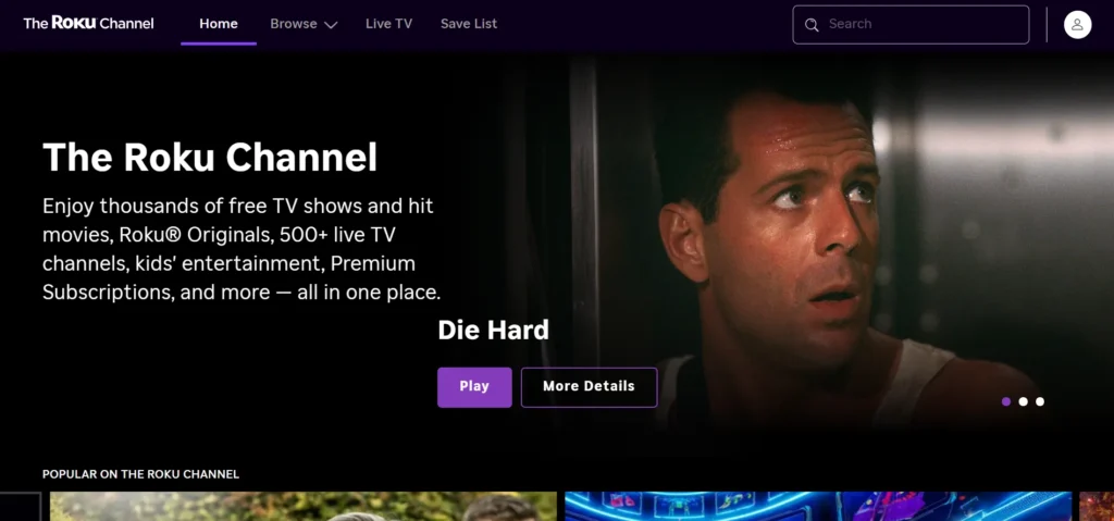 The Roku Channel - Netflix Alternative
