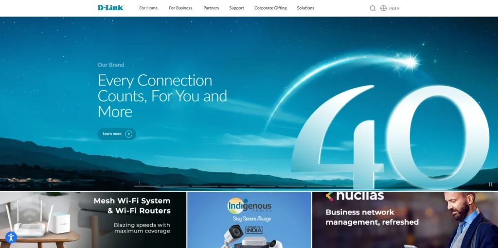 CCTV Camera Brand in India- DLink