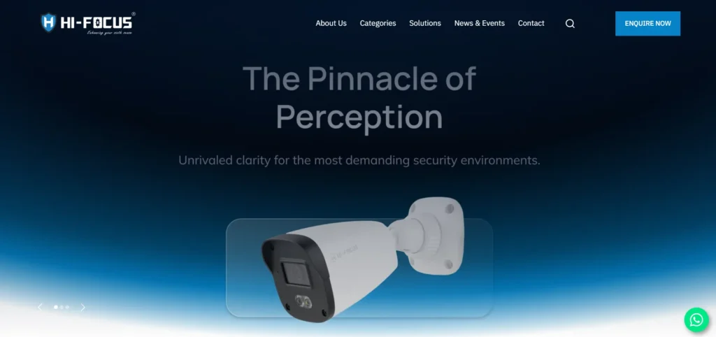 CCTV Camera Brand In India - Hi-Focus