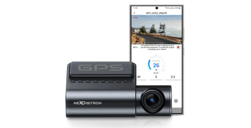 Dashcam in India -Nexdigitron ACE 2