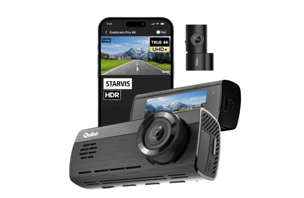 Dashcam in India -Qubo Dashcam 4K
