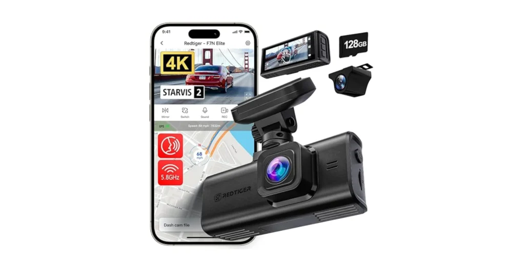 Dashcam in India -Redtiger F7N Elite