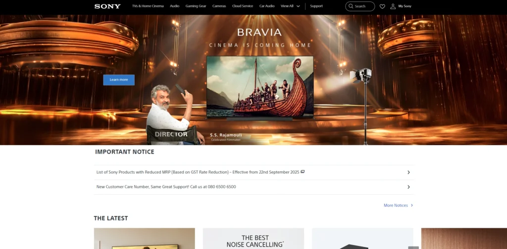 CCTV Camera Brand in India-Sony