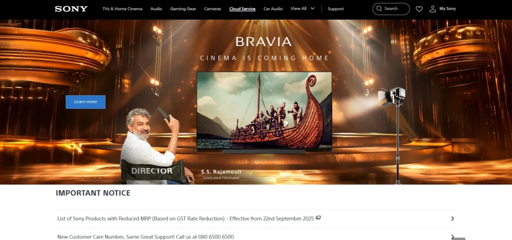 CCTV Camera Brand In India - Sony