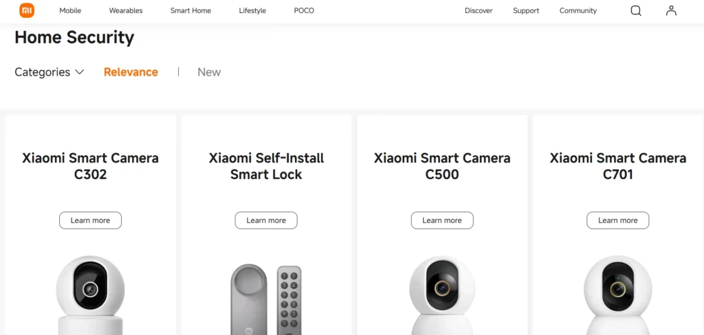 CCTV Camera Brand In India - Xiaomi (Mi Home Security)
