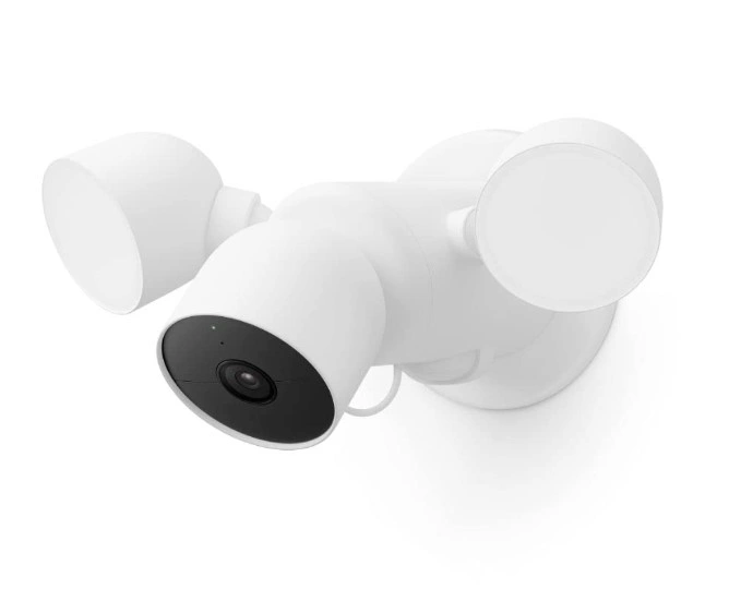 360 Degree Outdoor Security Camera-Google N‍est Cam (Floodligh‌t)