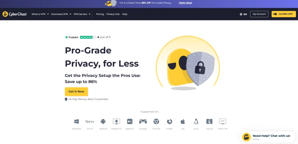 VPN for Canada-CyberGhos‌t