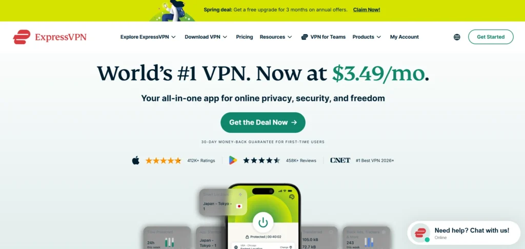 VPN for TikTok - ExpressVPN