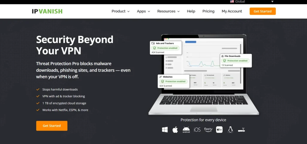 VPN for TikTok - IP_Vanish