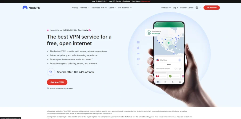 VPN for Canada-NordVPN
