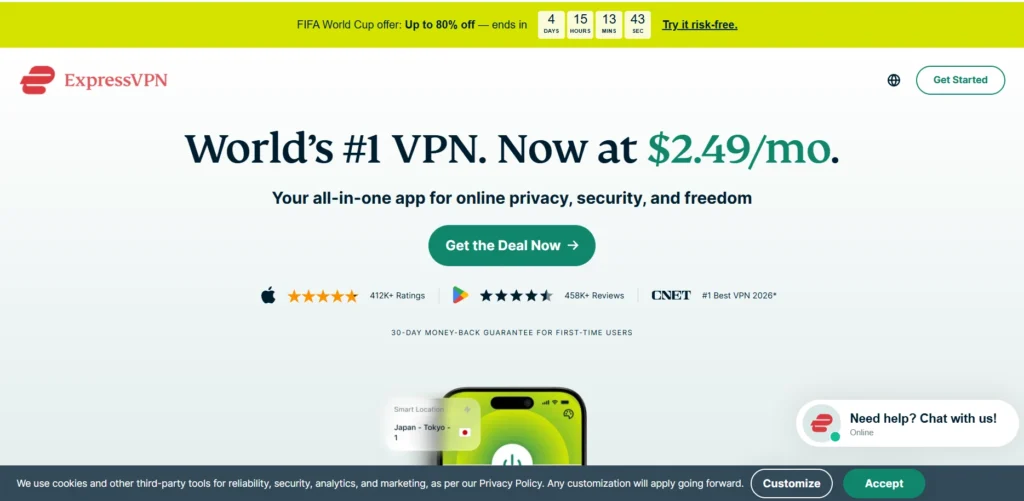 ExpressVPN- VPN For France