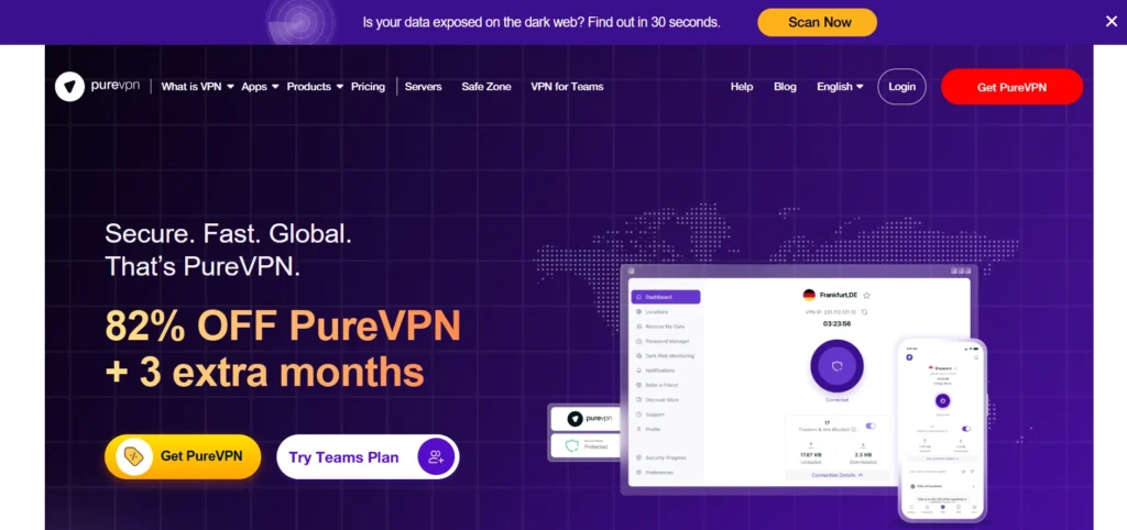 PureVPN- VPN For France