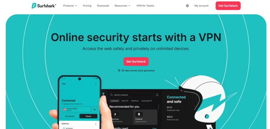 Surfshark- VPN For France