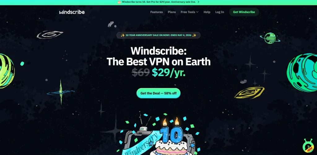 VPN for United Kingdom-Windscribe