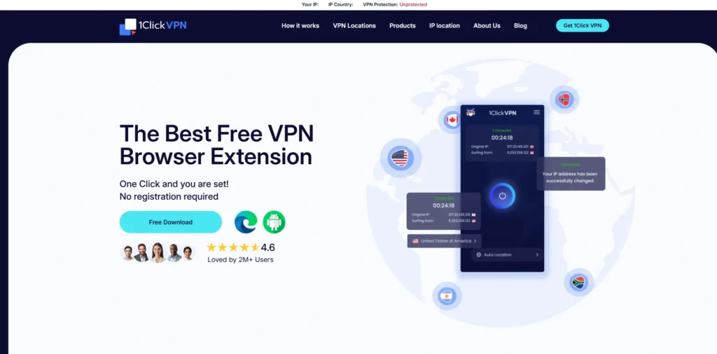 VPN for Mexico-1ClickVPN