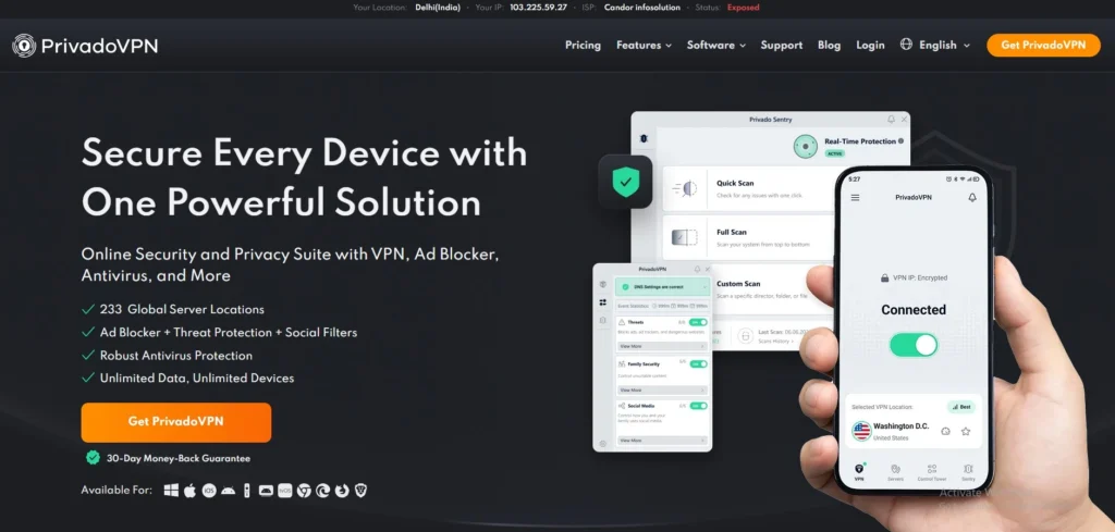 VPN for Canada- Privado⁠VPN
