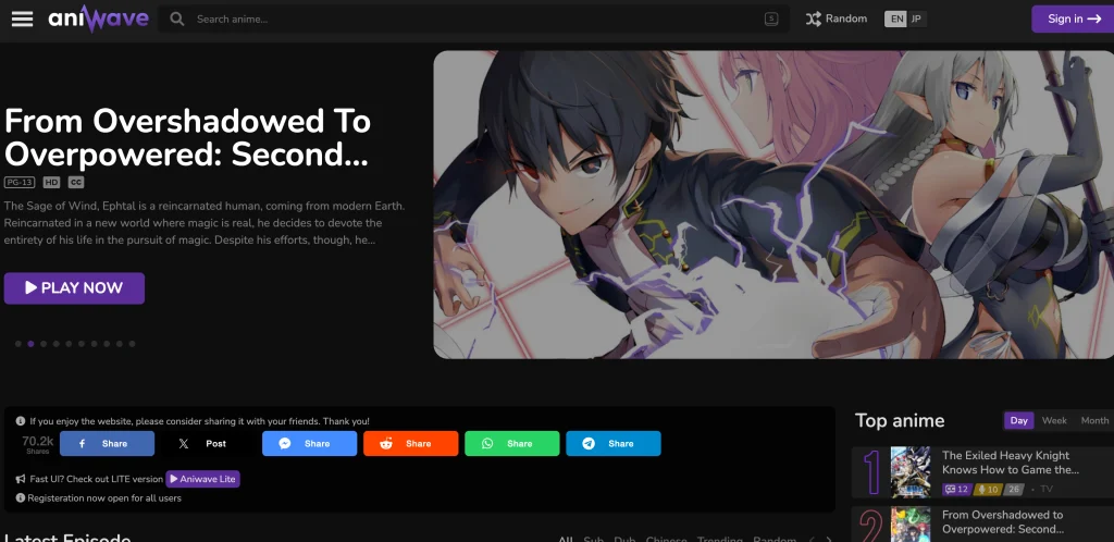 Aniwatch Alternative - AniWave