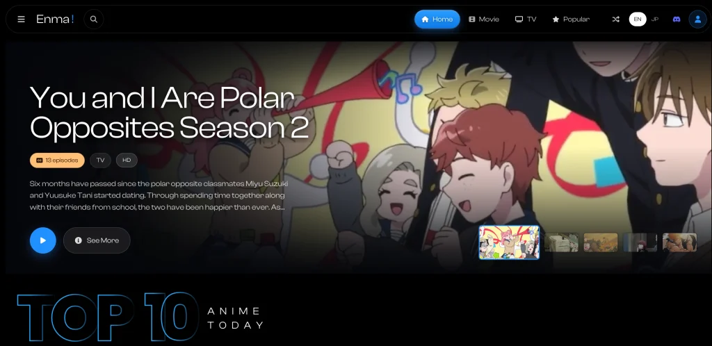 Aniwatch Alternative - Enma