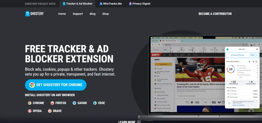 Ad Remover For Firefox- Ghostery