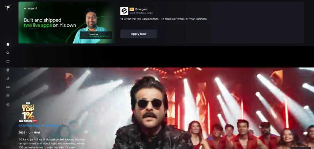 PikaShow Alternative- JioHotstar